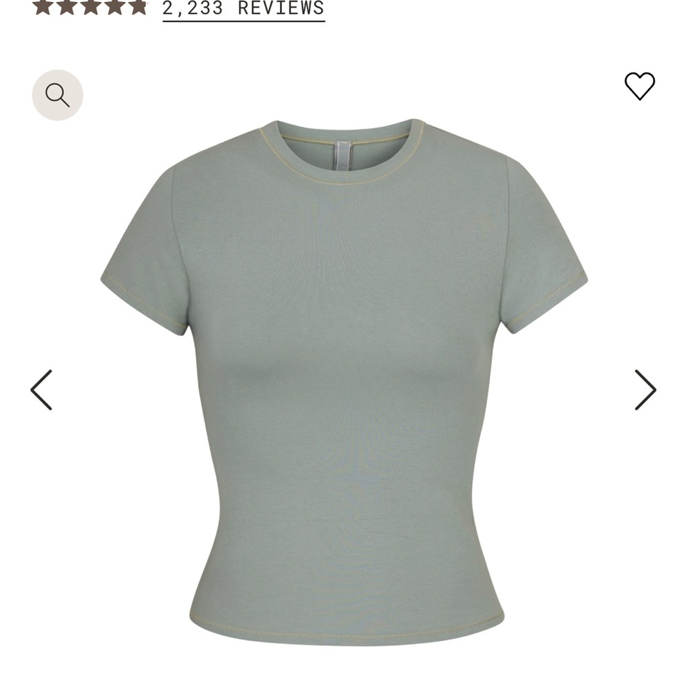 Skims Cotten Jersey T-Shirt